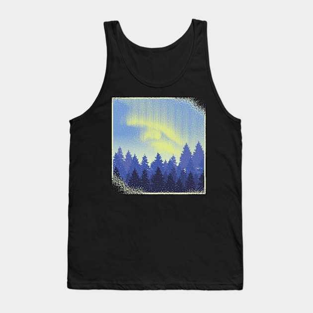 Aurora Borealis Tank Top by MimicGaming